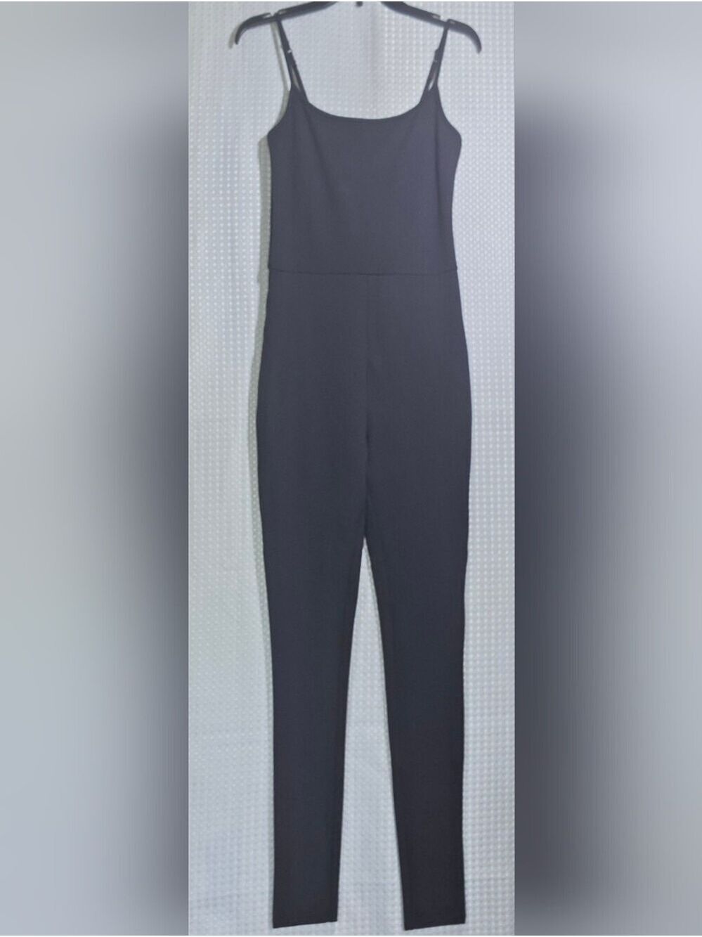 Abercrombie Black Jumpsuit Small Tall Model Off Duty Quiet Luxury Chic - Picture 11 of 13